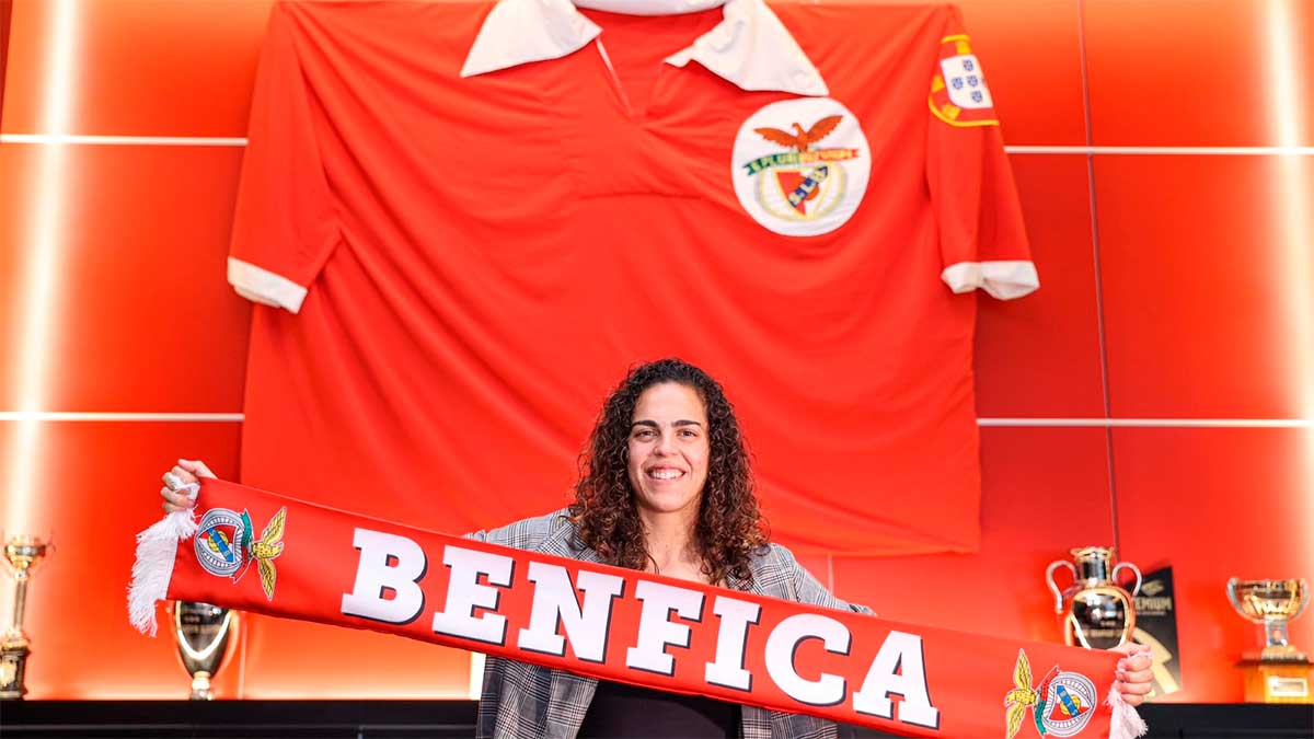 Andrea Falcón, campeona con el América, es nueva jugadora del Benfica de Portugal